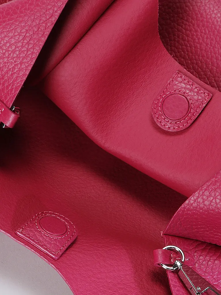 GIANNI CHIARINI | Sac en cuir - Sac Hobo DUA | Rose vif