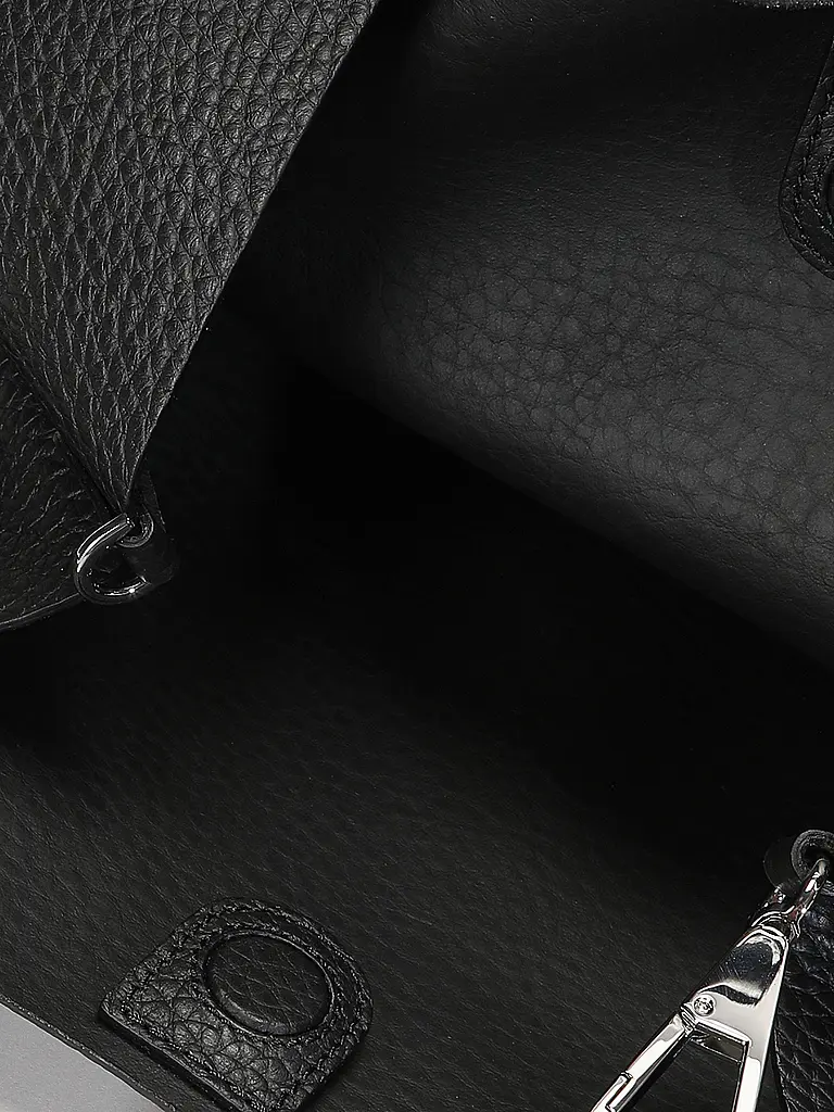 GIANNI CHIARINI | Sac en cuir - Sac Hobo DUA | Noir