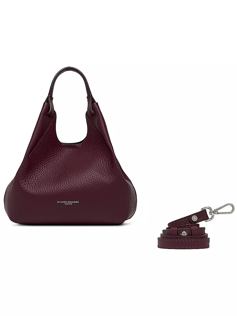 GIANNI CHIARINI | Sac en cuir - Sac Hobo DUA | dunkelrot