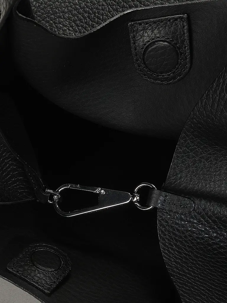 GIANNI CHIARINI | Sac en cuir - Sac Hobo DUA | Noir