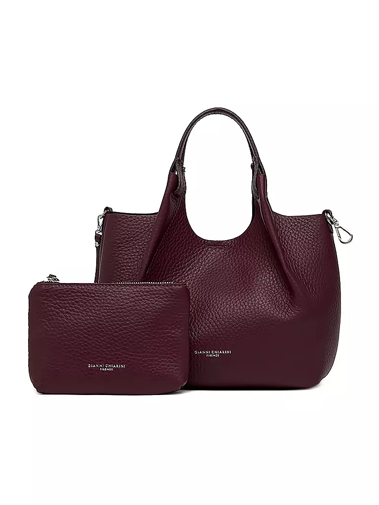 GIANNI CHIARINI | Sac en cuir - Sac Hobo DUA | dunkelrot