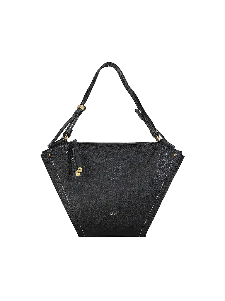 GIANNI CHIARINI | Sac en cuir - Sac porté main BLOOM | Noir