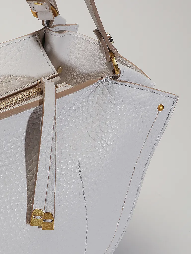 GIANNI CHIARINI | Sac en cuir - Sac porté main BLOOM | Blanc