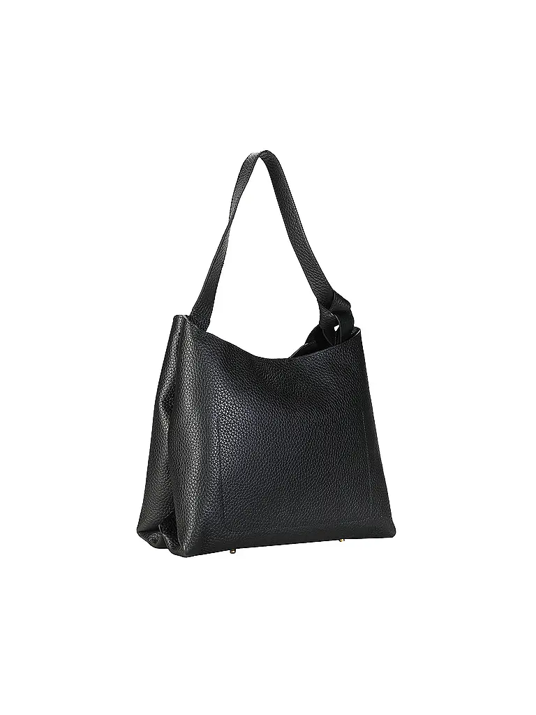 GIANNI CHIARINI | Sac en cuir - Shopper AMIRA | Noir