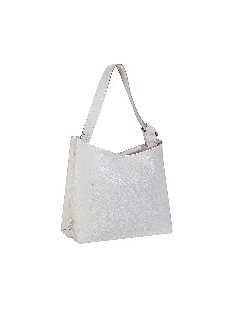 GIANNI CHIARINI | Sac en cuir - Shopper AMIRA | Blanc