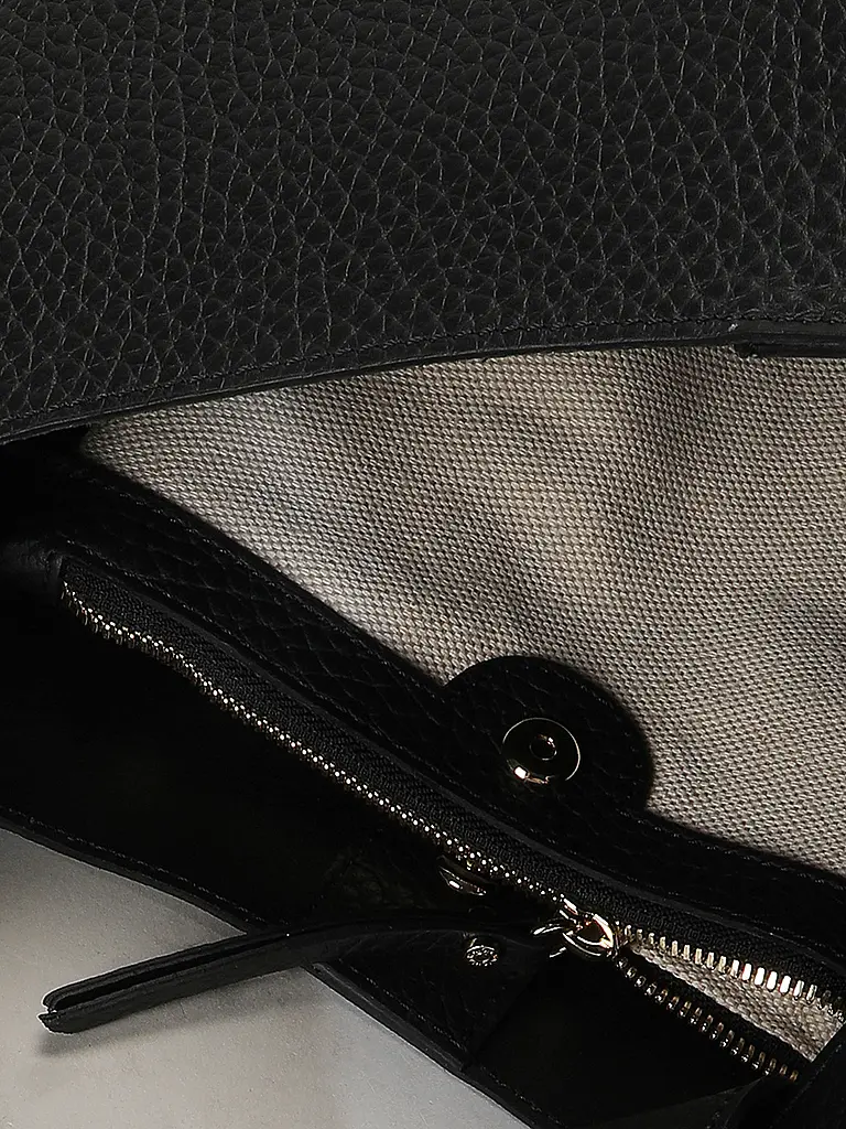 GIANNI CHIARINI | Sac en cuir - Shopper AMIRA | Noir