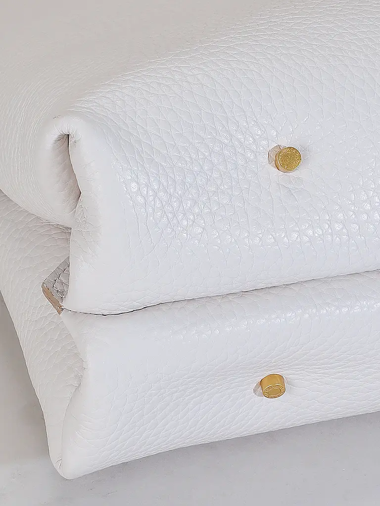 GIANNI CHIARINI | Sac en cuir - Shopper AMIRA | Blanc