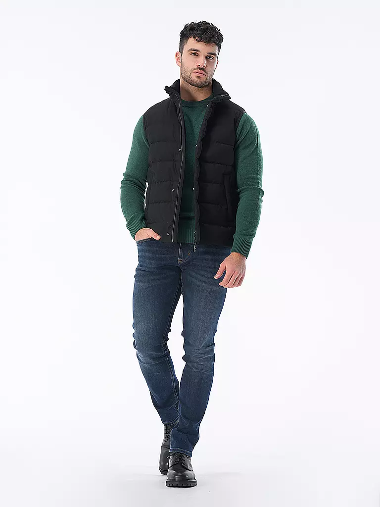 GIMO'S | Gilet matelassé | schwarz