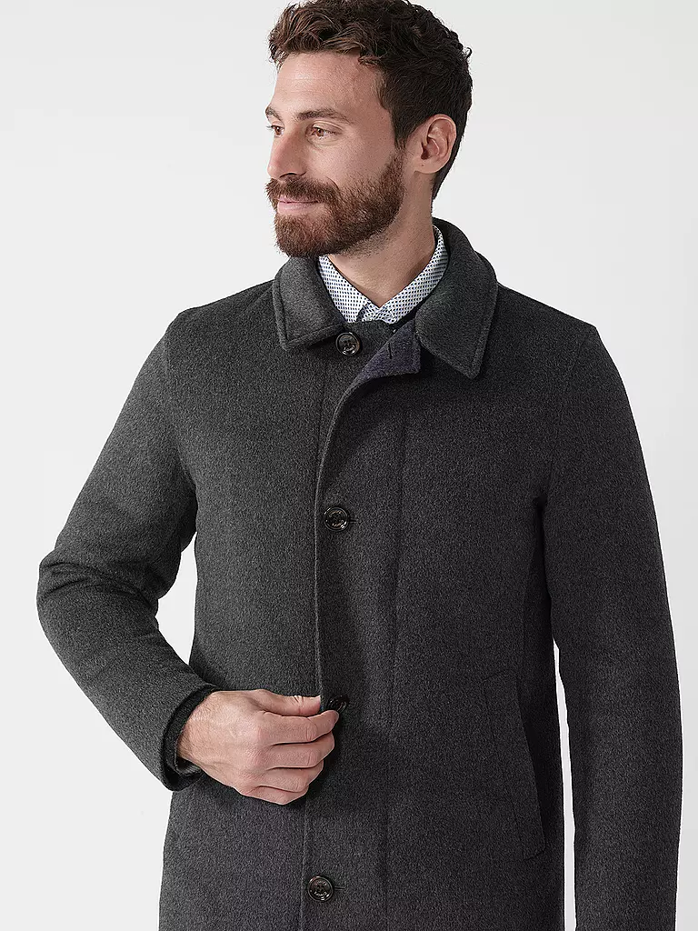 GIMO'S | Manteau en laine | grau