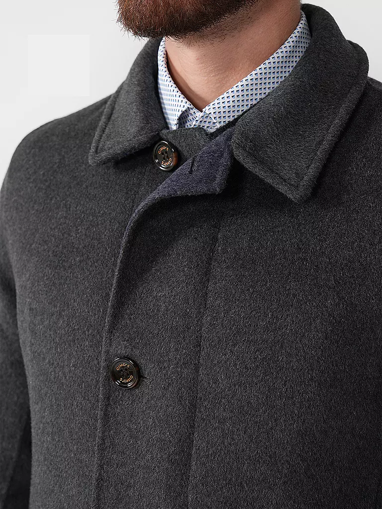 GIMO'S | Manteau en laine | grau