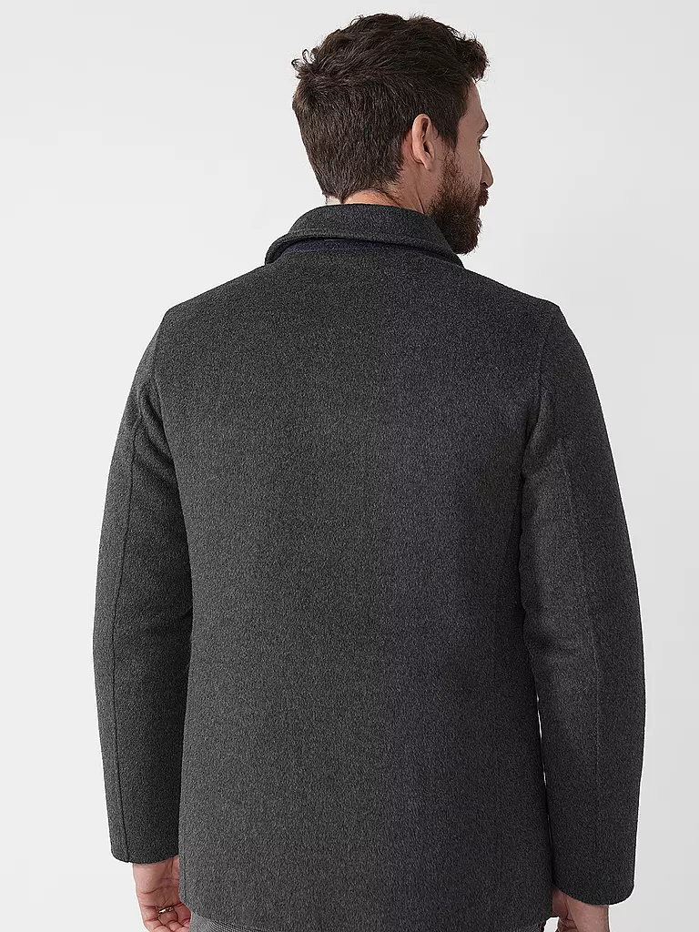 GIMO'S | Manteau en laine | grau
