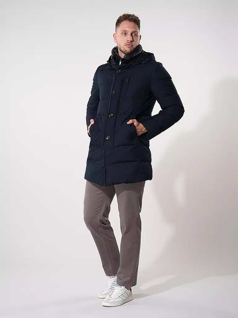 GIMO'S | Parka | Bleu foncé