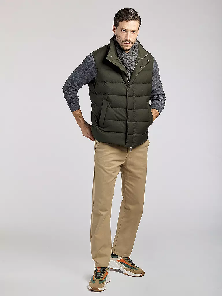 GIMO'S | Steppgilet | olive