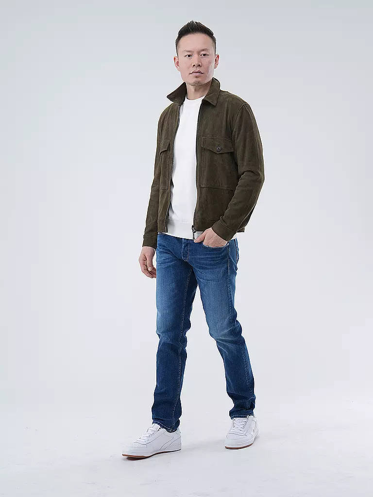 GIORGIO BRATO | Lederjacke | Olive