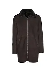 GIORGIO BRATO | Manteau en peau lainée | Marron