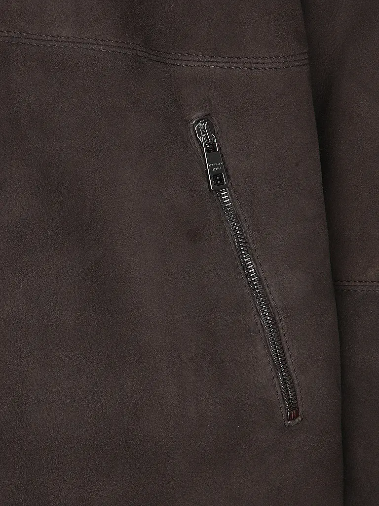GIORGIO BRATO | Manteau en peau lainée | 
