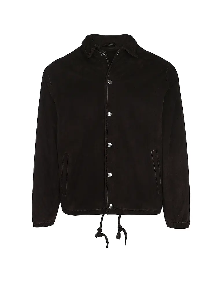 GIORGIO BRATO | Veste en cuir | braun