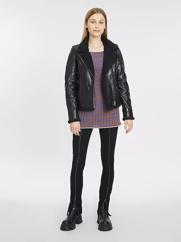 GIPSY BY MAURITIUS | Lederjacke G2WEMILA SF | Noir