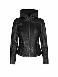 GIPSY BY MAURITIUS | Veste en cuir CACEY LEGV | Noir
