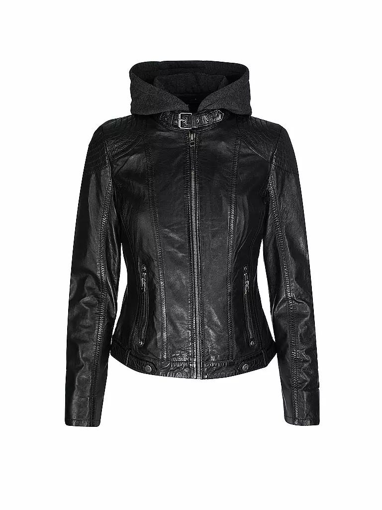 GIPSY BY MAURITIUS | Veste en cuir CACEY LEGV | schwarz