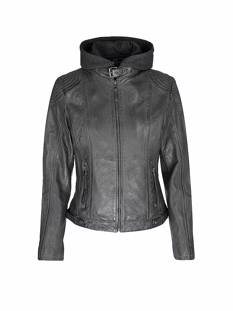 GIPSY BY MAURITIUS | Veste en cuir CACEY LEGV | grau