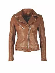 GIPSY BY MAURITIUS | Lederjacke Famos Laosv | Marron
