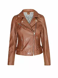 GIPSY BY MAURITIUS | Veste en cuir | Marron clair