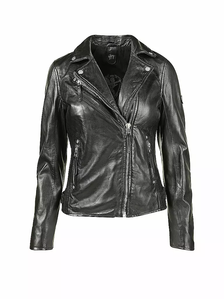 GIPSY BY MAURITIUS | Veste en cuir | schwarz