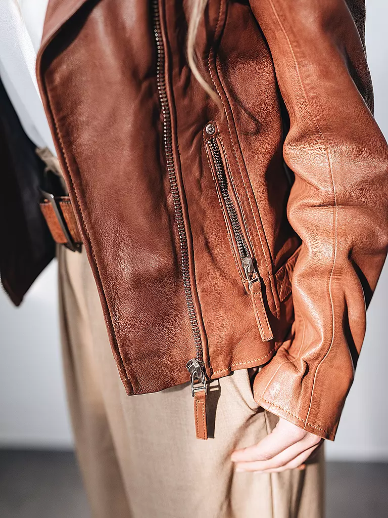 GIPSY BY MAURITIUS | Veste en cuir | 