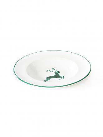 GMUNDNER KERAMIK | Assiette à soupe Gourmet "Cerf Vert" 24cm