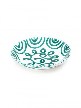 GMUNDNER KERAMIK | Assiette à soupe Cup "Vert Flammé" 20cm
