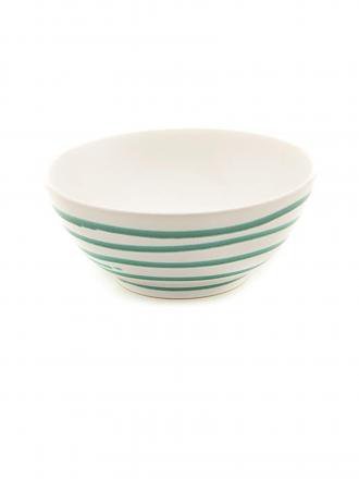 GMUNDNER KERAMIK | Saladier rond "Vert flammé" 20cm