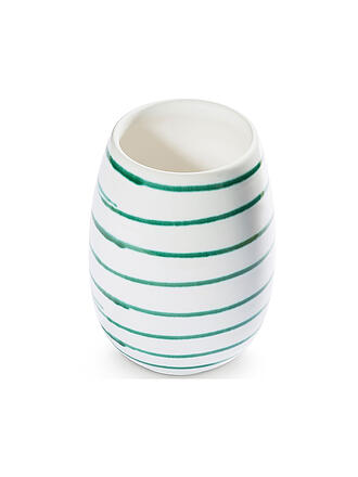 GMUNDNER KERAMIK | Vase 15cm Vert Flammé