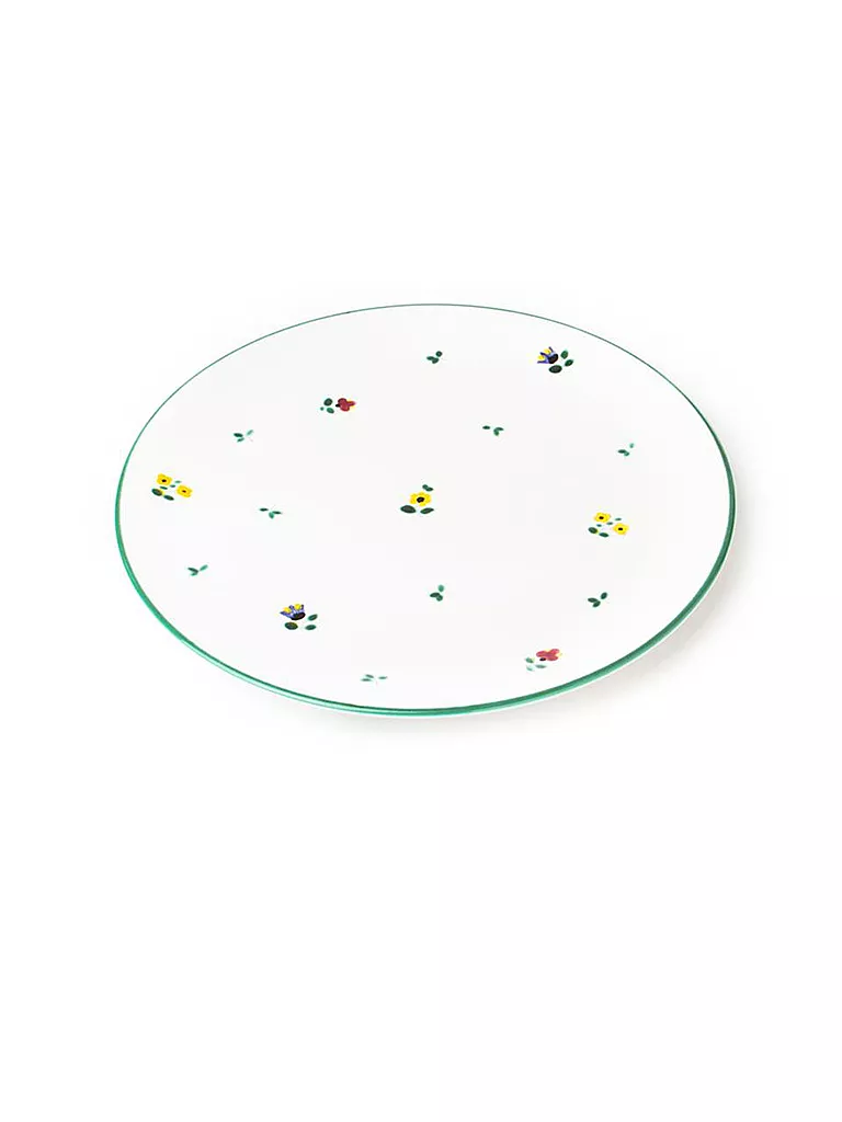 GMUNDNER KERAMIK | Assiette à dessert Cup "Streublumen" 20cm | bunt