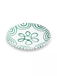 GMUNDNER KERAMIK | Assiette à dessert Cup "Vert Flammé" 20cm | Vert