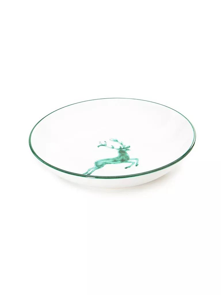 GMUNDNER KERAMIK | Assiette à soupe Cup "Cerf Vert" 20cm | grün