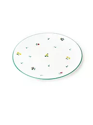 GMUNDNER KERAMIK | Assiette à viande Cup "Streublumen" 25cm | Multicolore