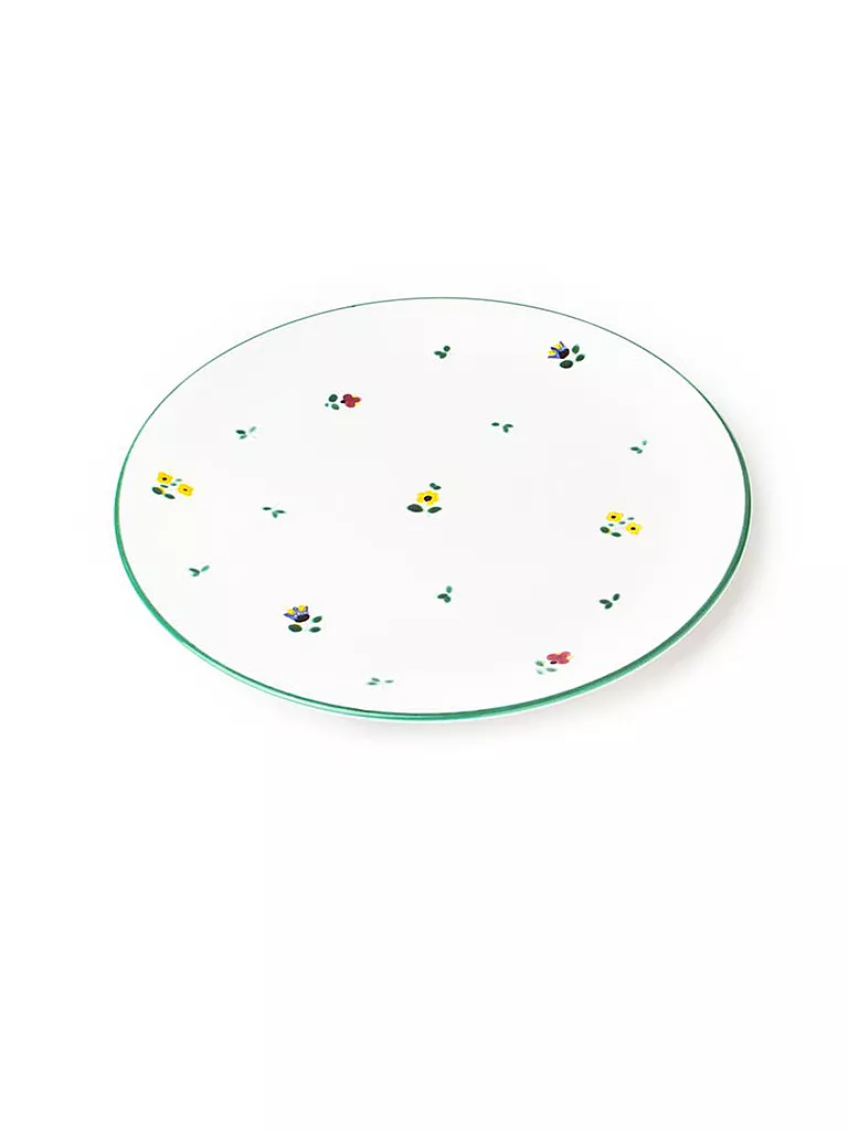 GMUNDNER KERAMIK | Assiette à viande Cup "Streublumen" 25cm | bunt