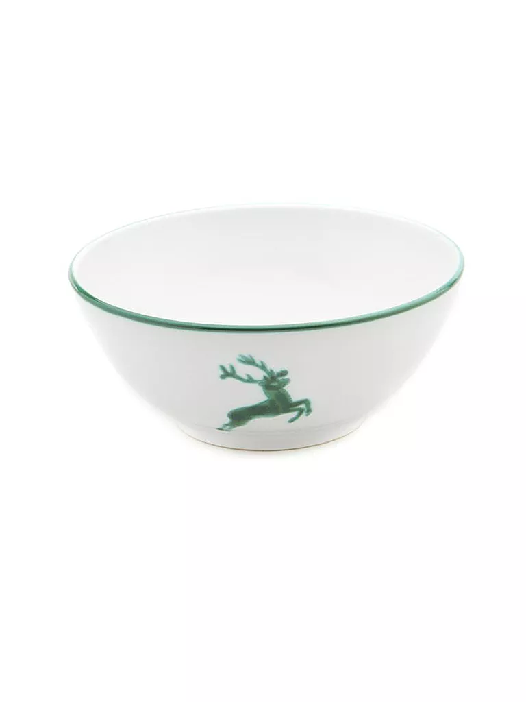 GMUNDNER KERAMIK | Bol rond "Cerf vert" 23cm | grün