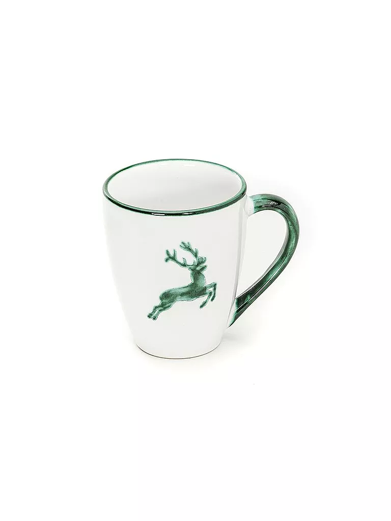 GMUNDNER KERAMIK | Mug de petit-déjeuner 0,3l "Cerf vert" | grün