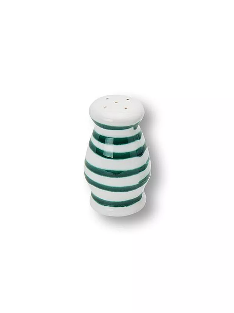 GMUNDNER KERAMIK | Salière bombée "Vert Flammé" 9cm | grün