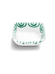 GMUNDNER KERAMIK | Schälchen quadratisch "Grün Geflammt" 9x9cm | Vert