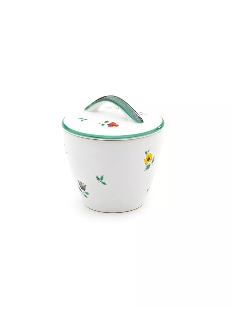 GMUNDNER KERAMIK | Sucrier "Streublumen" 9cm | bunt