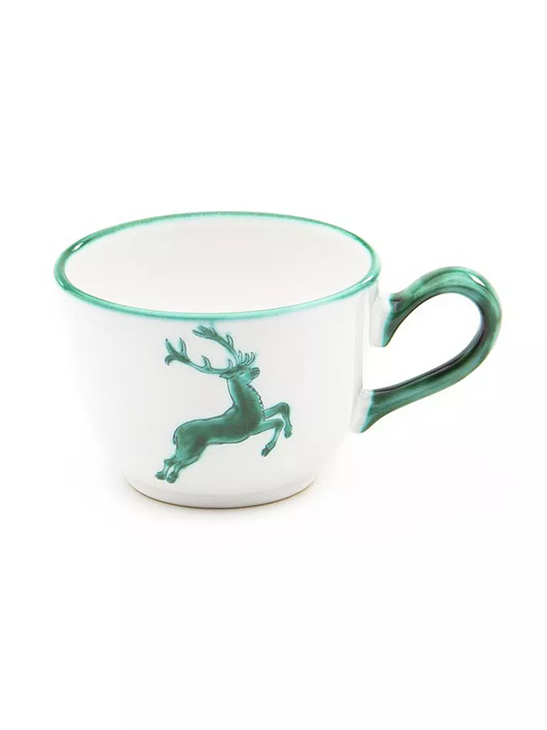 GMUNDNER KERAMIK | Tasse à café lisse "Cerf vert" 0,19l | grün