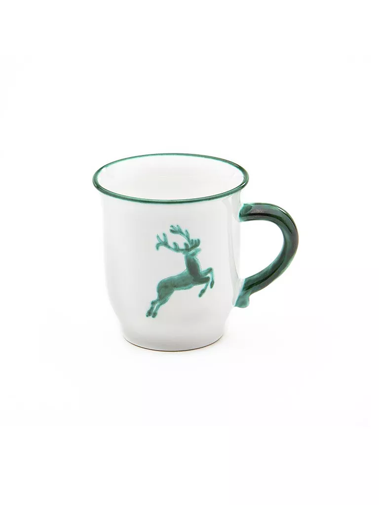 GMUNDNER KERAMIK | Tasse à chocolat "Cerf vert" 0,3 l | grün