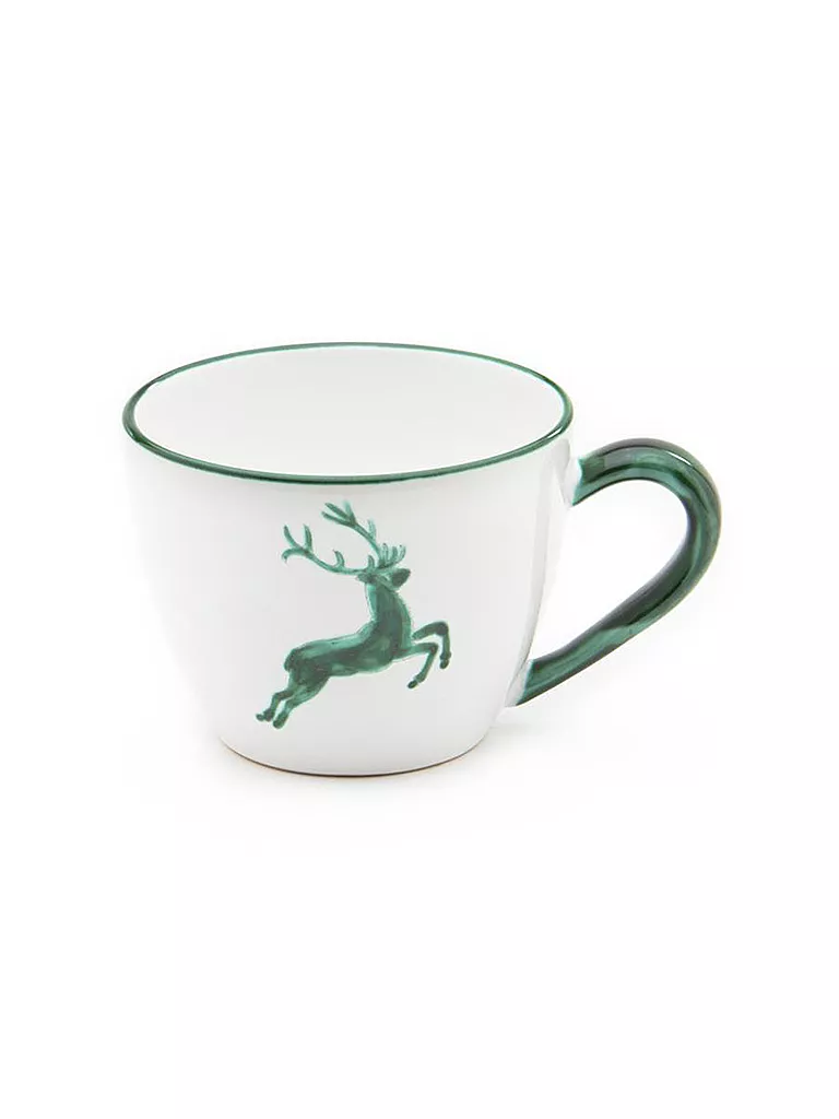 GMUNDNER KERAMIK | Tasse à thé Maxima « Cerf vert » 0,4 l | grün