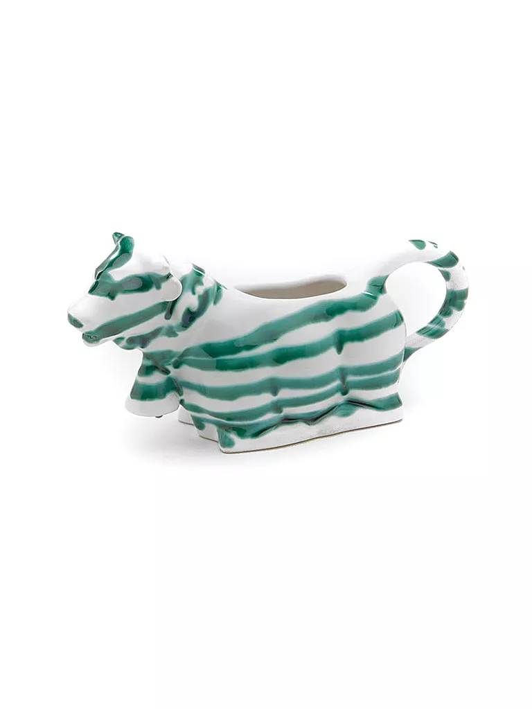 GMUNDNER KERAMIK | Vache à lait "Vert Flammé" 0,16l | grün