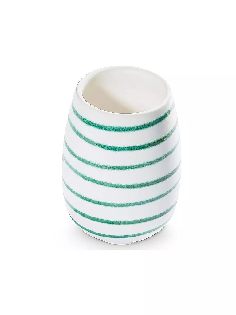 GMUNDNER KERAMIK | Vase 11cm Vert Flammé | grün