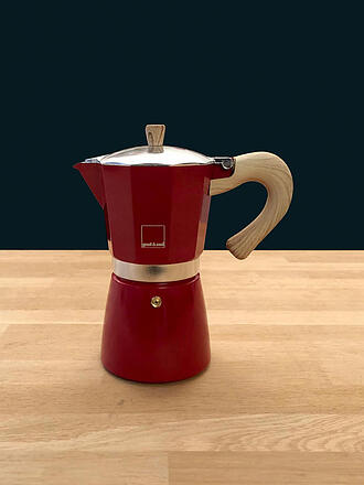 GNALI & ZANI | Cafetière italienne Venezia 6 tasses rouge