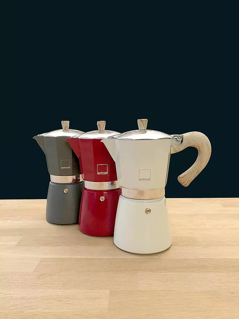 GNALI & ZANI | Cafetière italienne Venezia 6 tasses crème | Crème